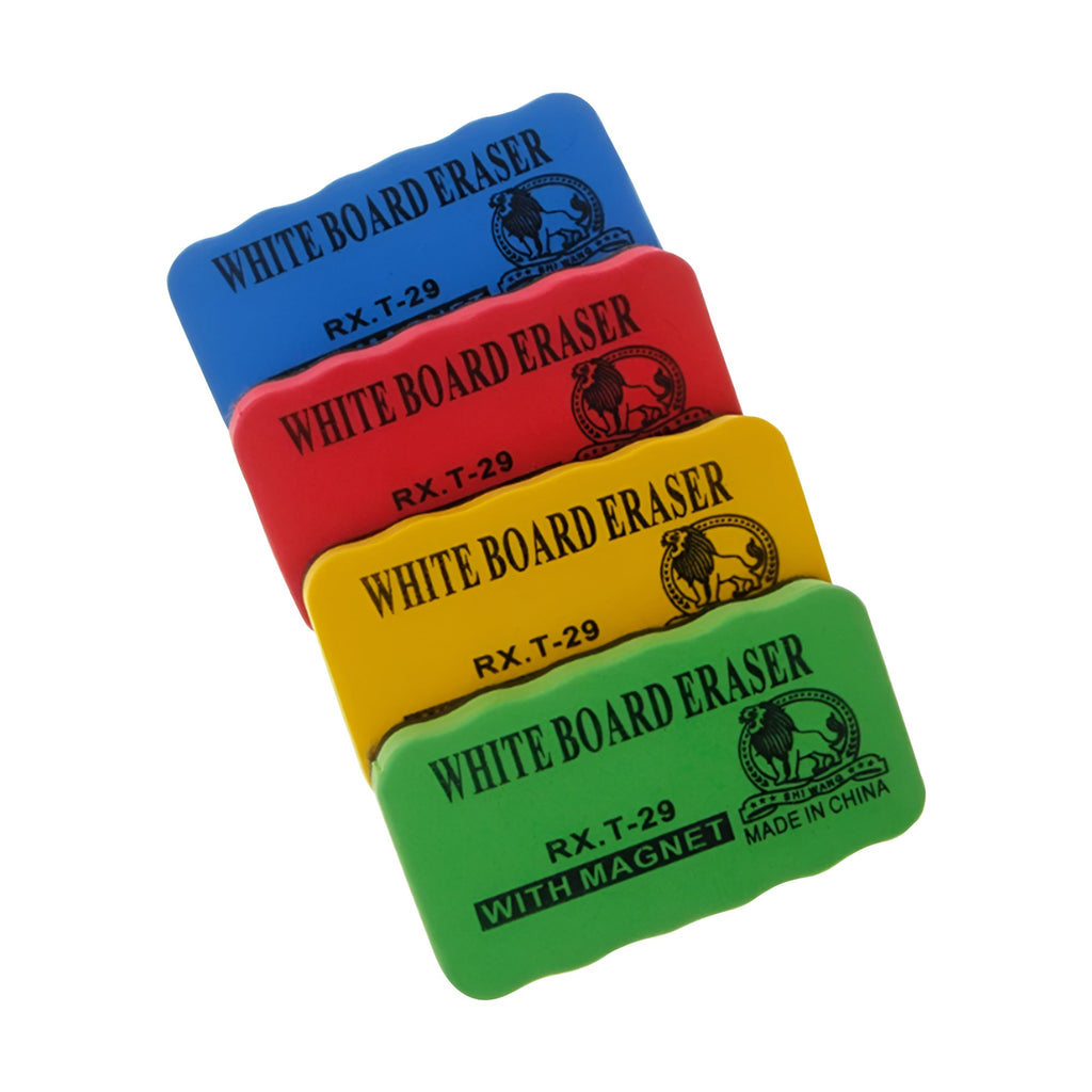 Magnetic Whiteboard Dry Eraser with Thick Felt Pad for Clean Writing Surfaces