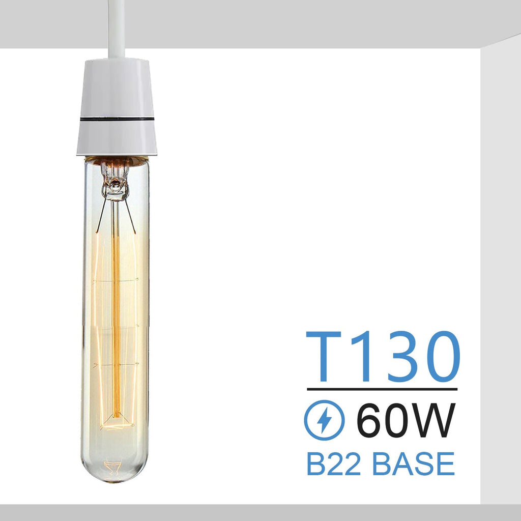 Vintage Edison LED B22 Dimmable Filament Bulb - Energy Saving Amber Glass