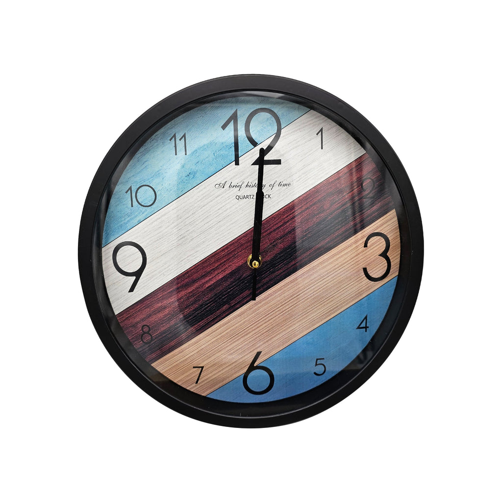 Colour Print -Modern Quartz Round Wall Clock~5195