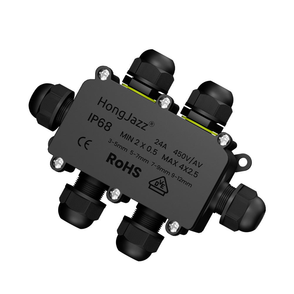 IP68 Underground Waterproof Electrical Junction Box Cable Protection Connectors