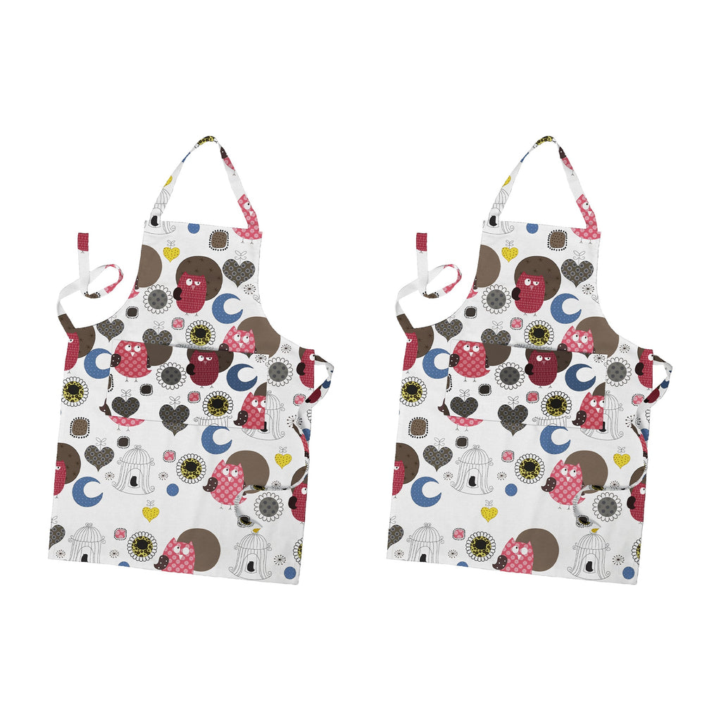 Durable Cotton Bib Apron with Pocket, Adjustable for Professional Kitchen Cooking