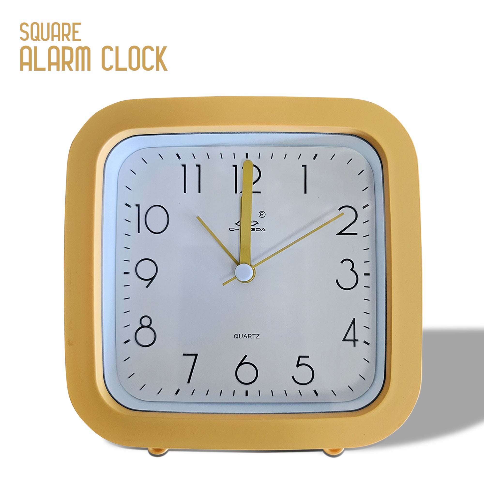 Classic Round Analog Alarm Clock for Students, Children's Bedside Decor