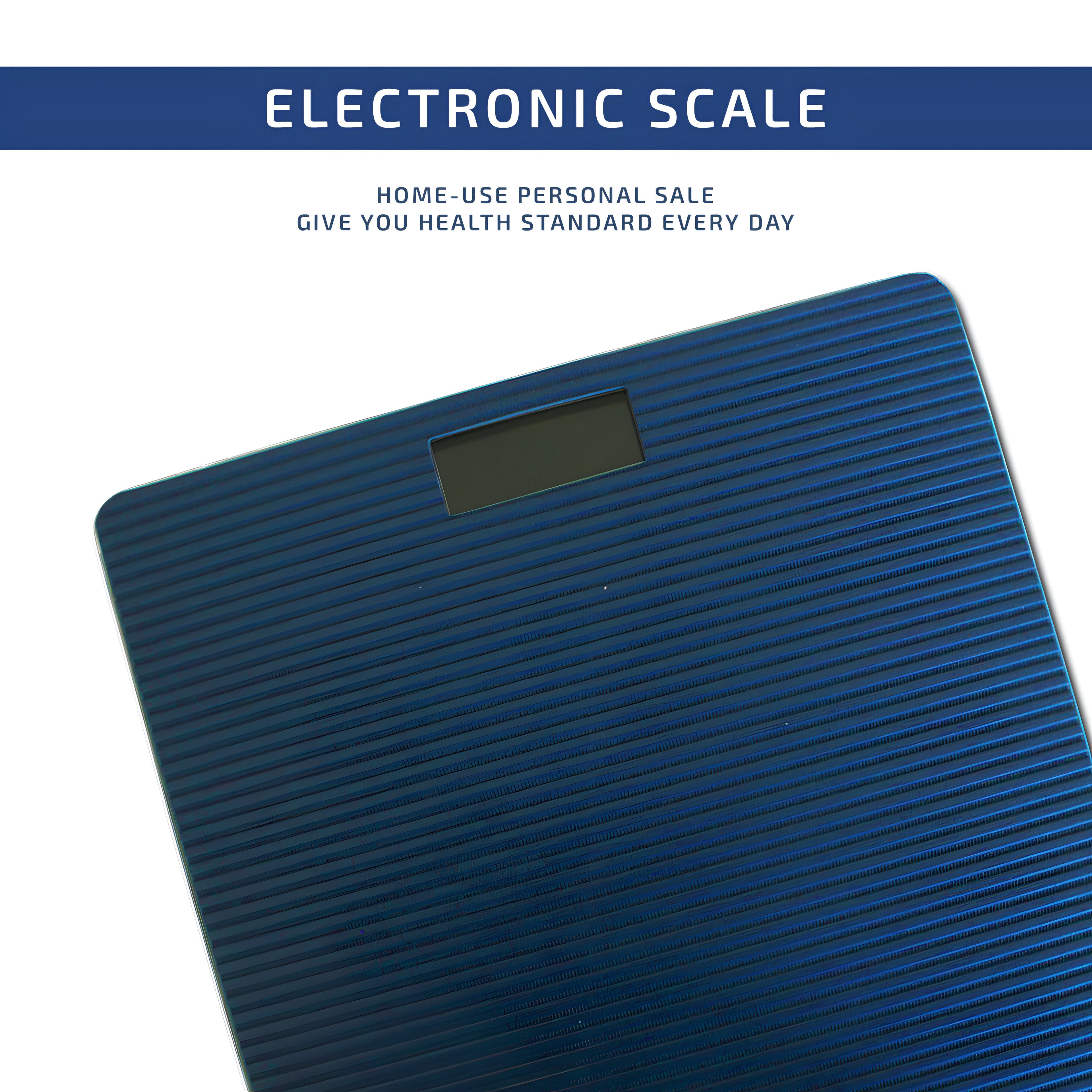 Digital Square Body Weight Scale with LCD Display for Accurate Weight Tracking