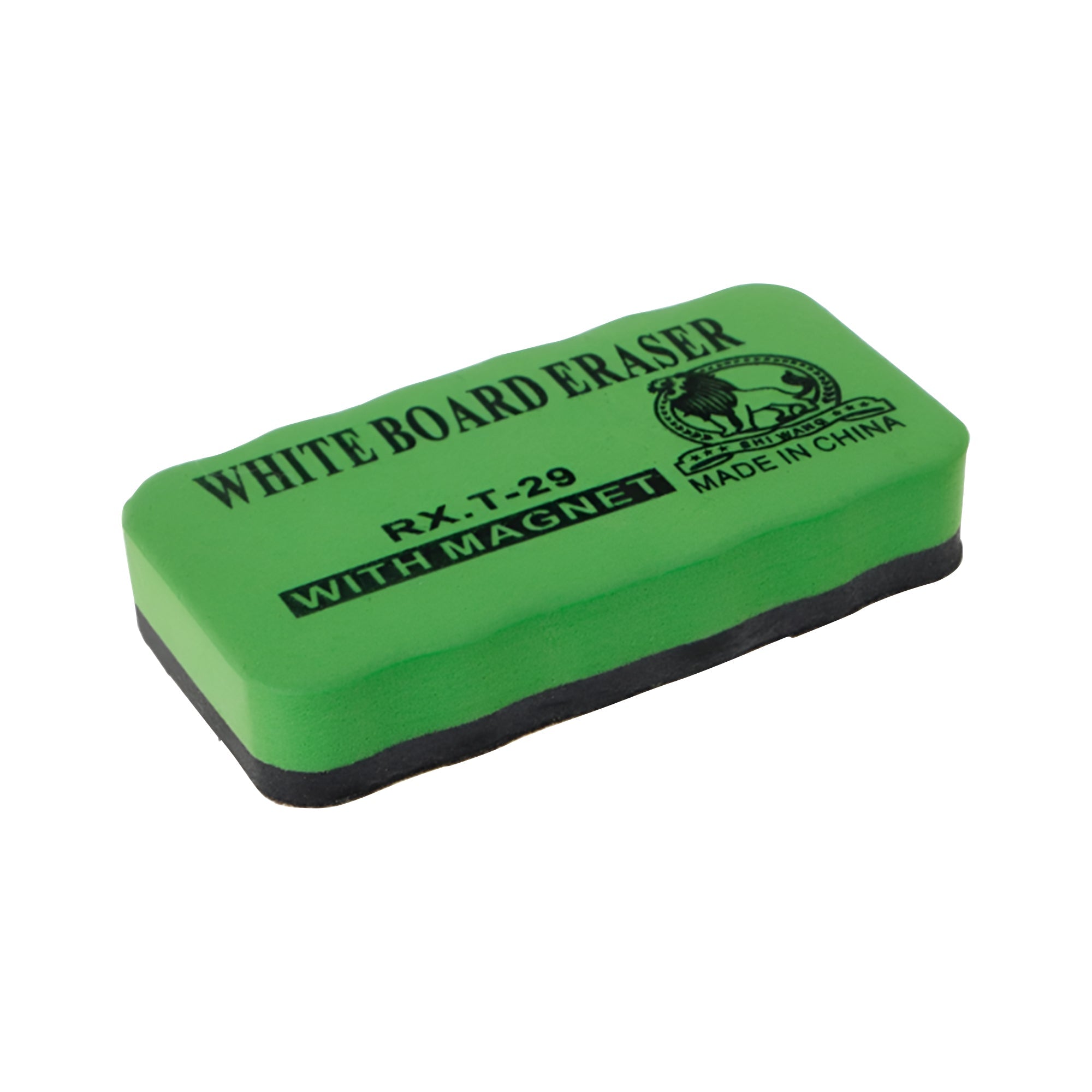 Magnetic Whiteboard Dry Eraser with Thick Felt Pad for Clean Writing Surfaces