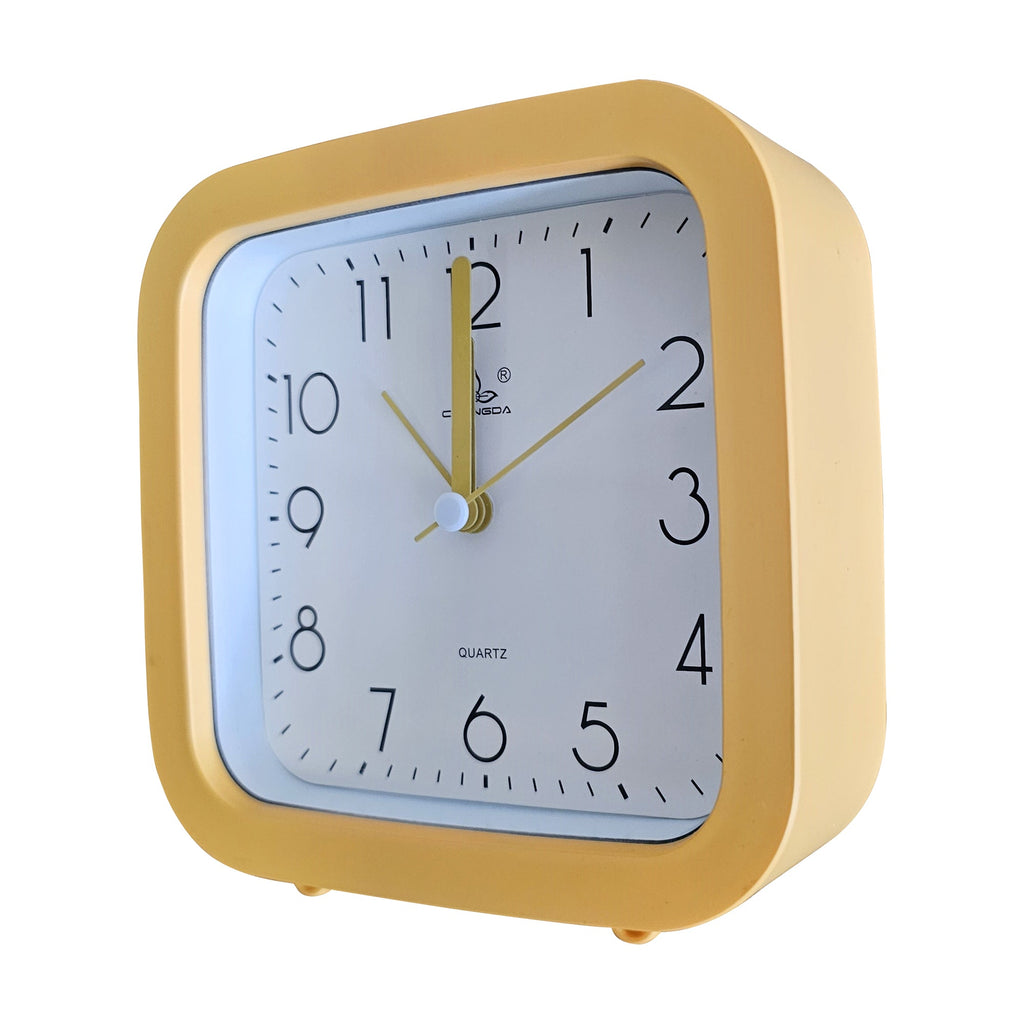 Small Alarm Analog Clocks for Students & Children (Bedside, Cute Design) ~5234
