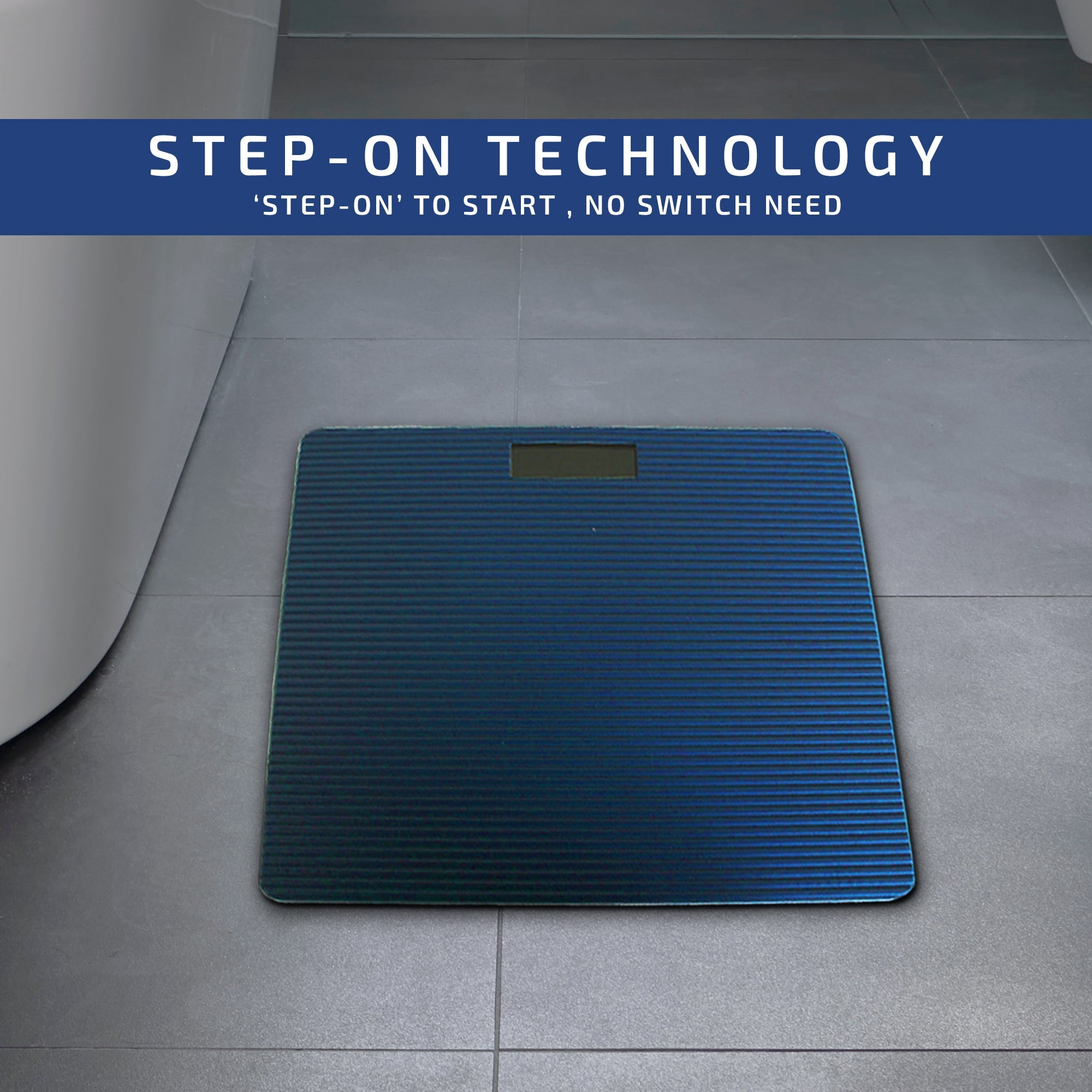 Digital Square Body Weight Scale with LCD Display for Accurate Weight Tracking