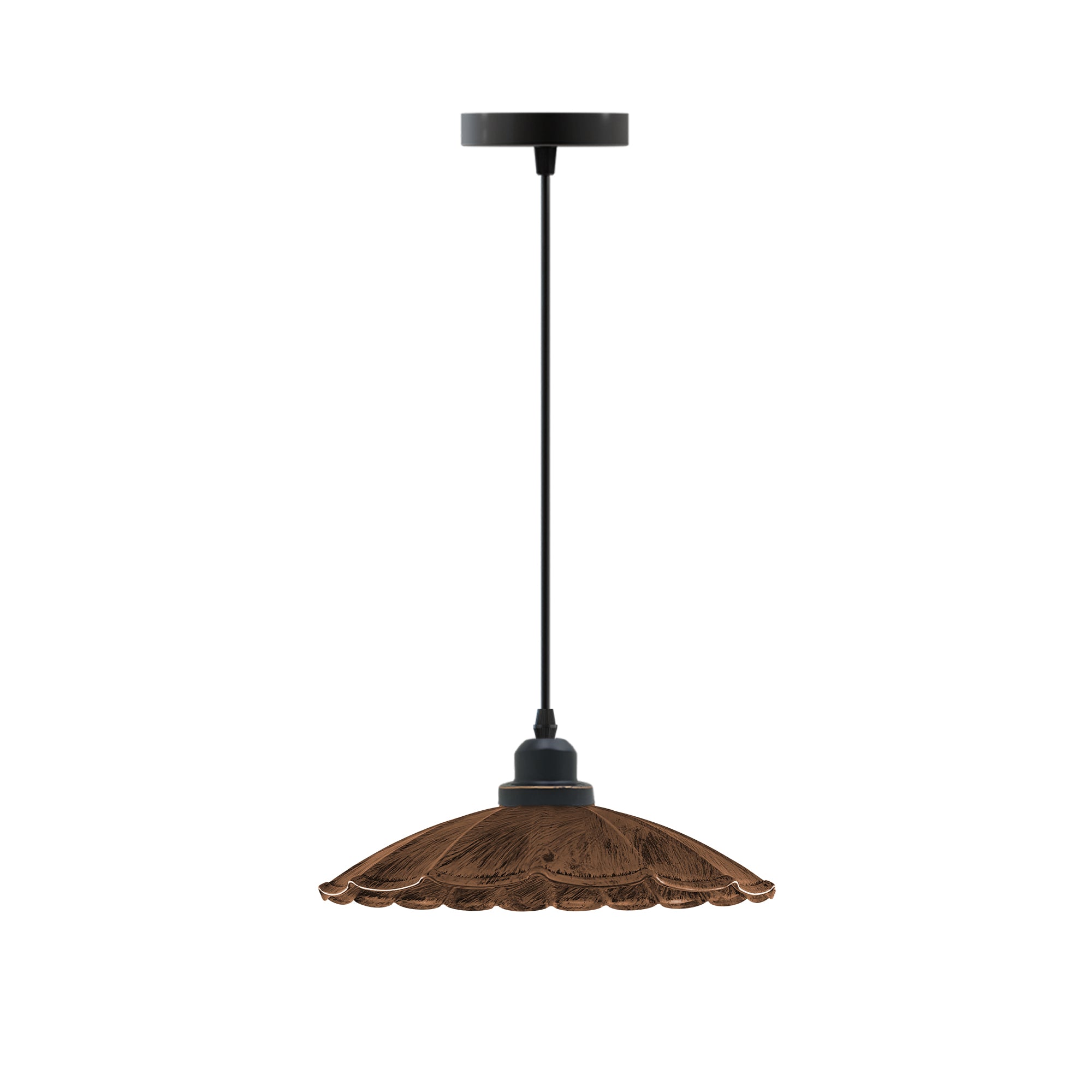 Industrial Style Metal Pendant Light Fixture for Kitchen Island Dining Room