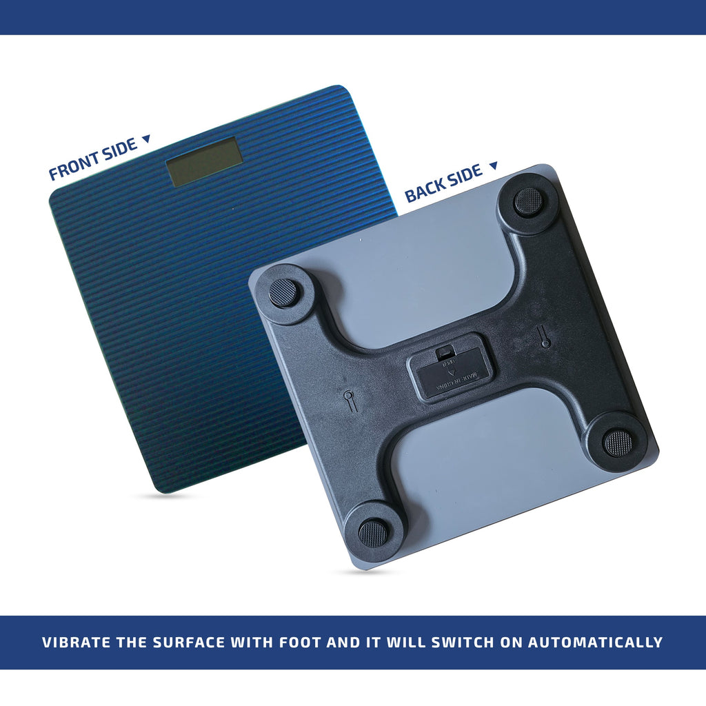 Digital Square Body Weight Scale with LCD Display for Accurate Weight Tracking