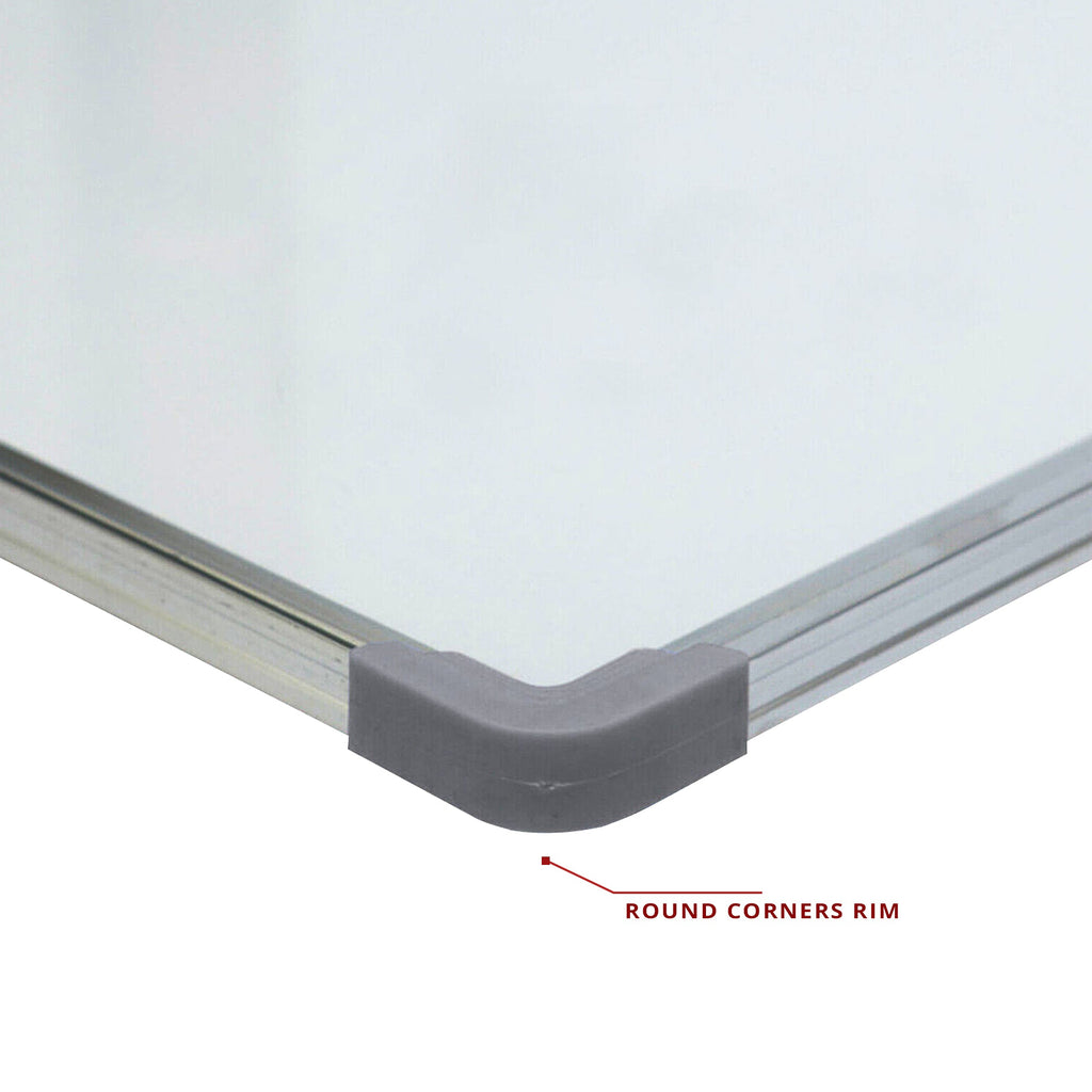 Magnetic Dry Erase Whiteboard for Home Office School, Aluminum Frame