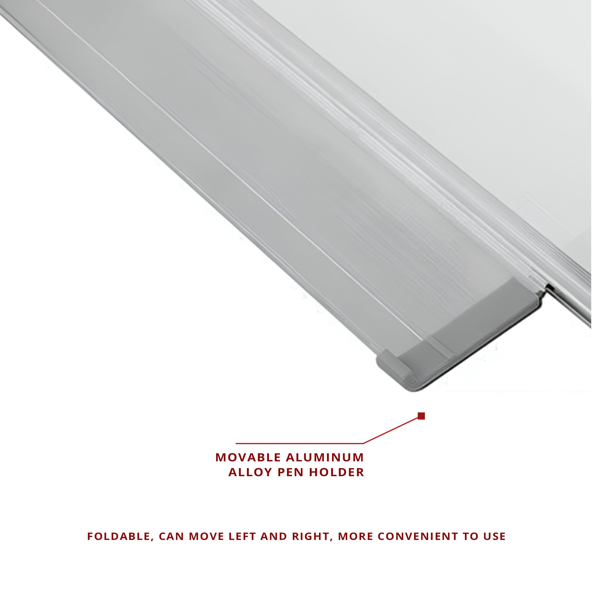 Magnetic Dry Erase Whiteboard for Home Office School, Aluminum Frame