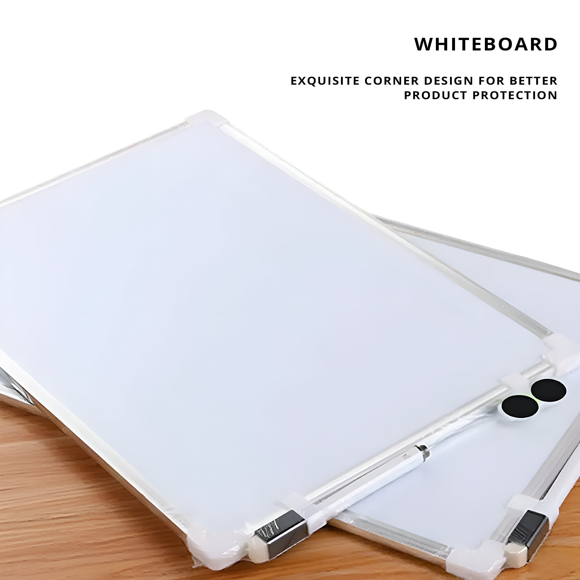 Magnetic Dry Erase Whiteboard for Home Office School, Aluminum Frame, Portable