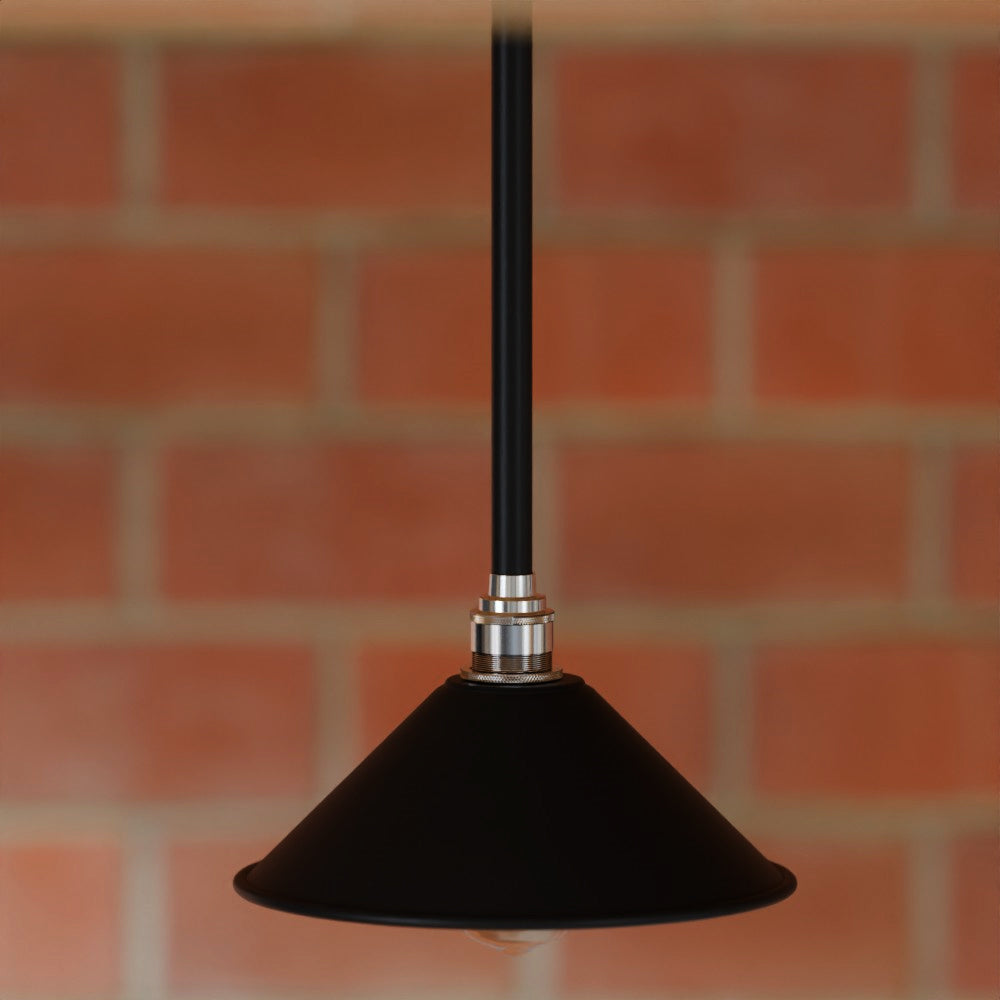 Vintage Metal E27 Lamp Holder 20mm Threaded Conduit Light Socket Durable