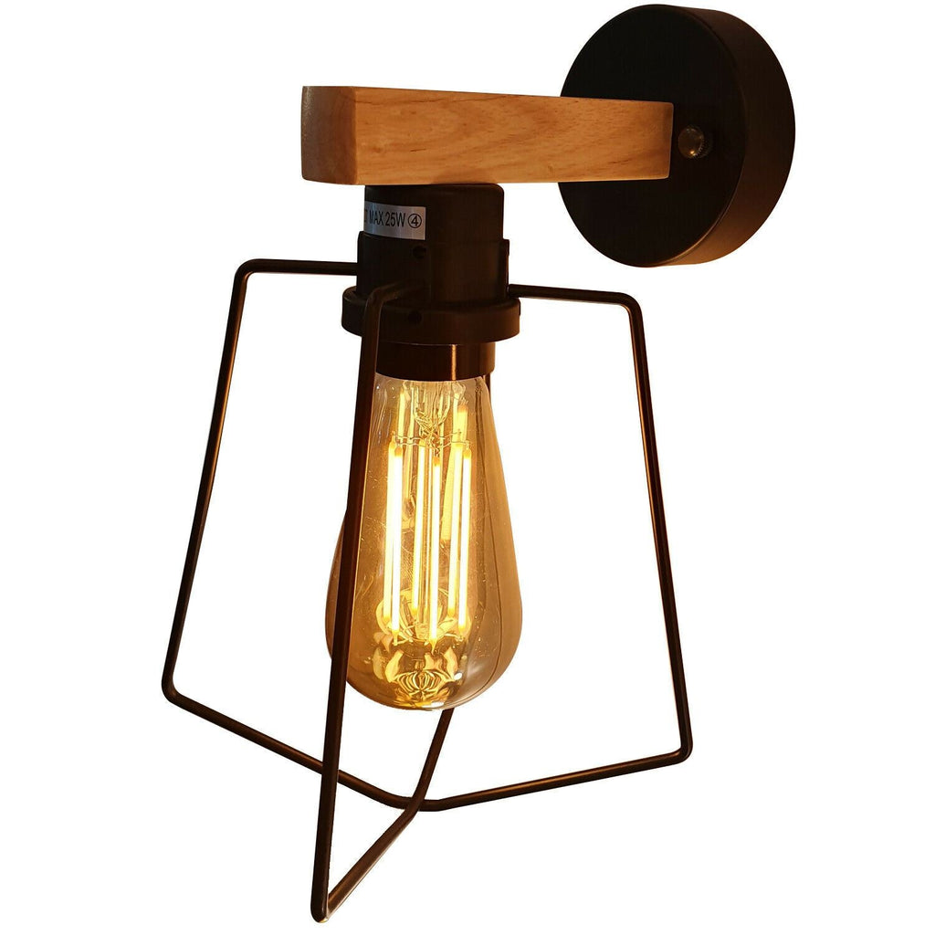 Vintage Modern White Indoor Wall Sconce E27 Lamp Light Fixture