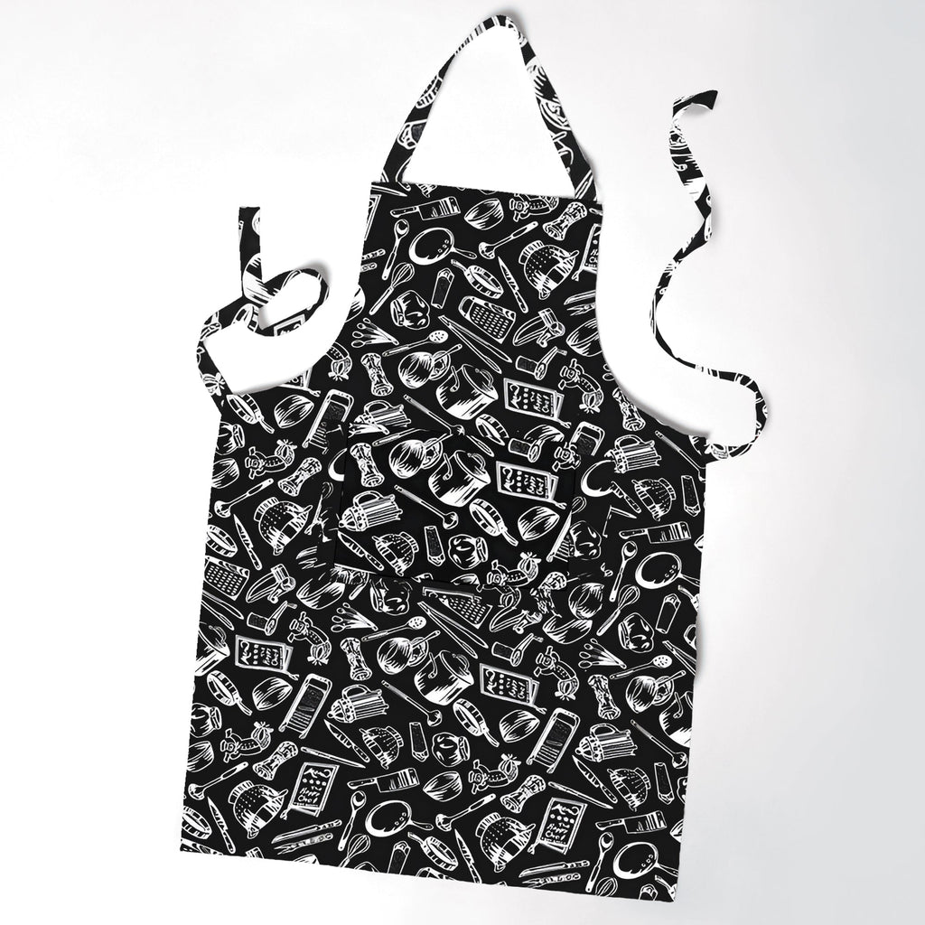Customizable Bib Apron with Pocket for Cooking, Baking, Grilling, Crafts