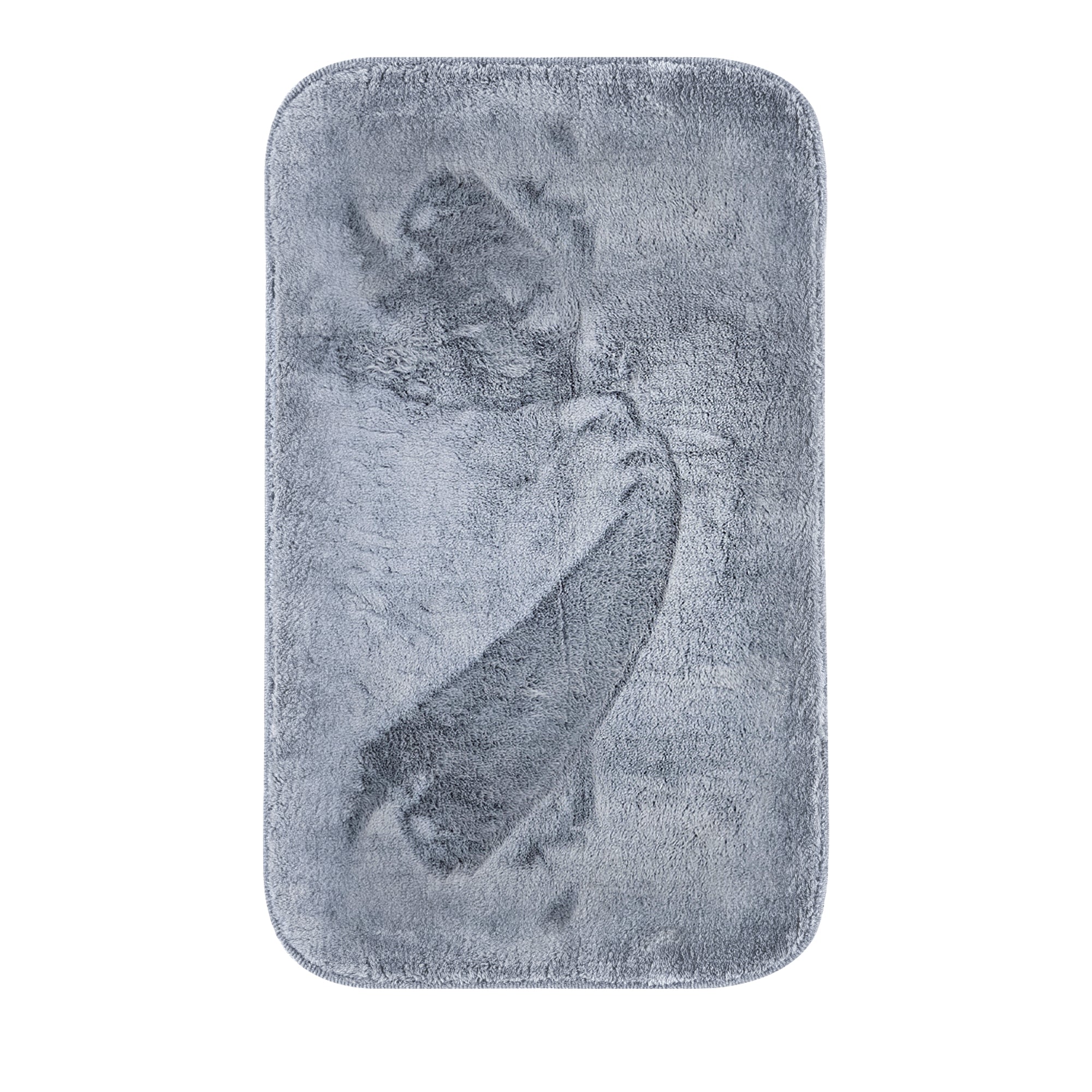 Fluffy Soft Washable Non-Slip Microfiber Doormat for Home Entryway & Bath