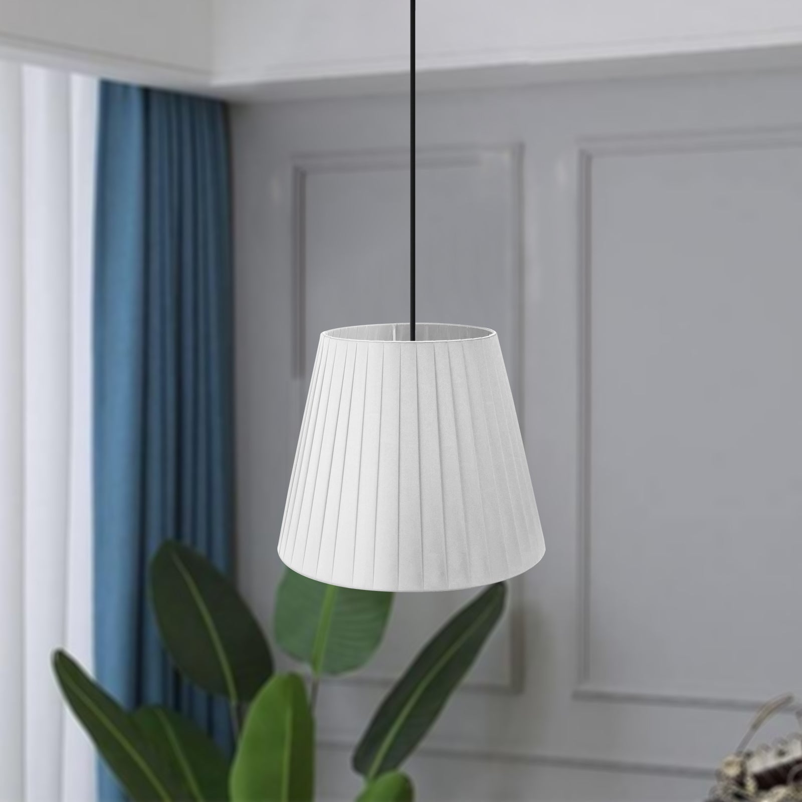Modern Fabric Coolie Ceiling Lamp Shade for Home Decor Lighting