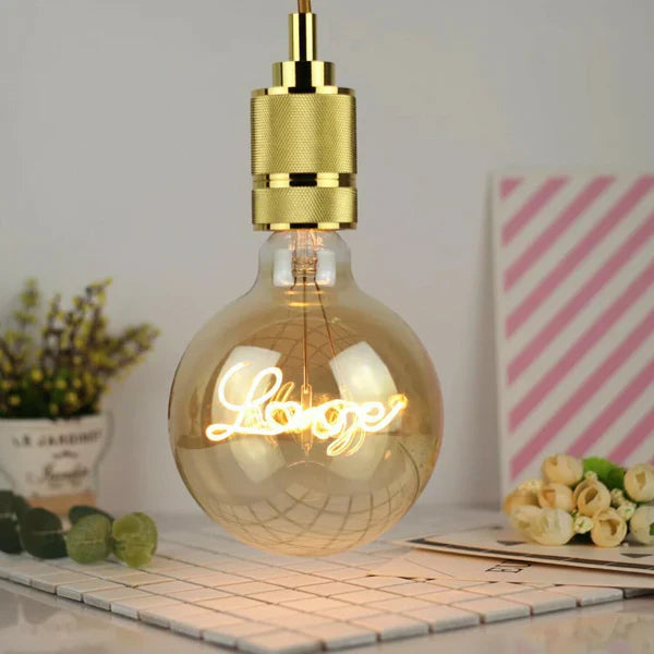Vintage LED Edison E27 Decorative Filament Bulb, 4W Warm White, Non-Dimmable