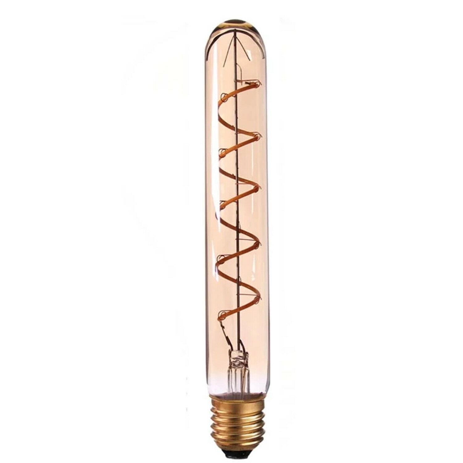 3-Pack E27 T185 LED Filament Bulbs, 4W Retro Warm White Decorative Glass