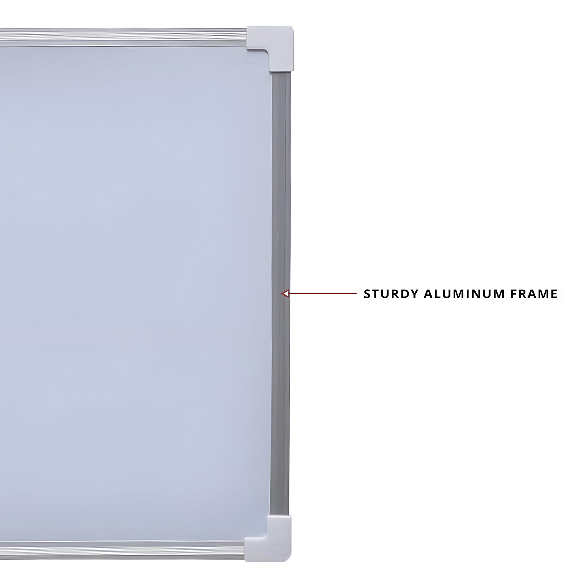 Magnetic Dry Erase Whiteboard for Home Office School, Aluminum Frame, Portable