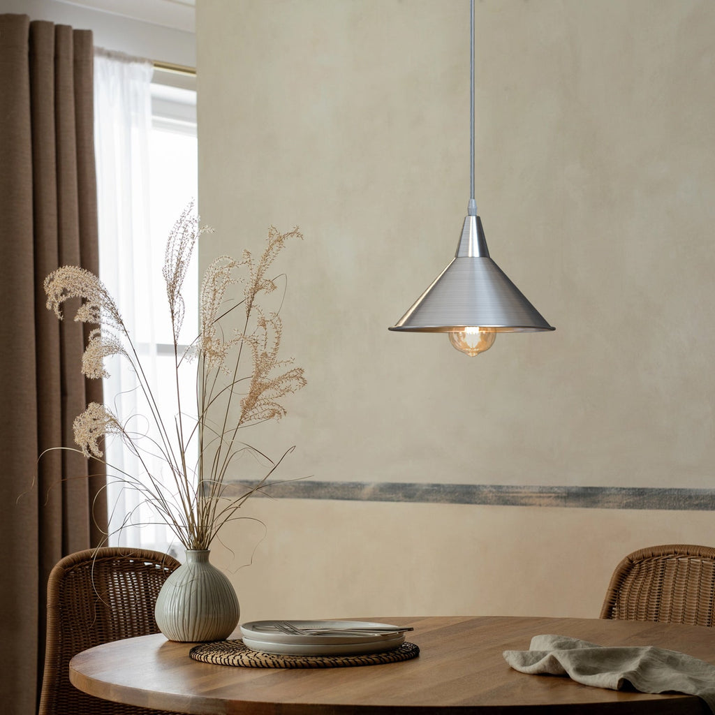 Chrome Metal E27 Adjustable Pendant Light Fixture~6002