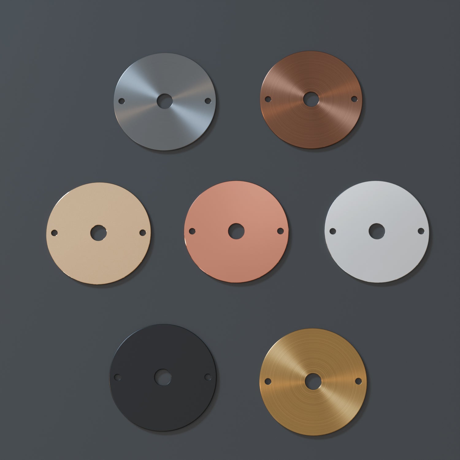 Conduit Lid 10mm Center Hole Switch Fitting Covers For Terminal Boxes ~ 6120