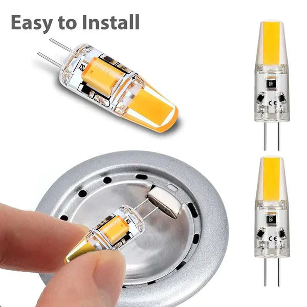 G4 COB LED 3W AC 220V Bulb Warm White Halogen Replacement