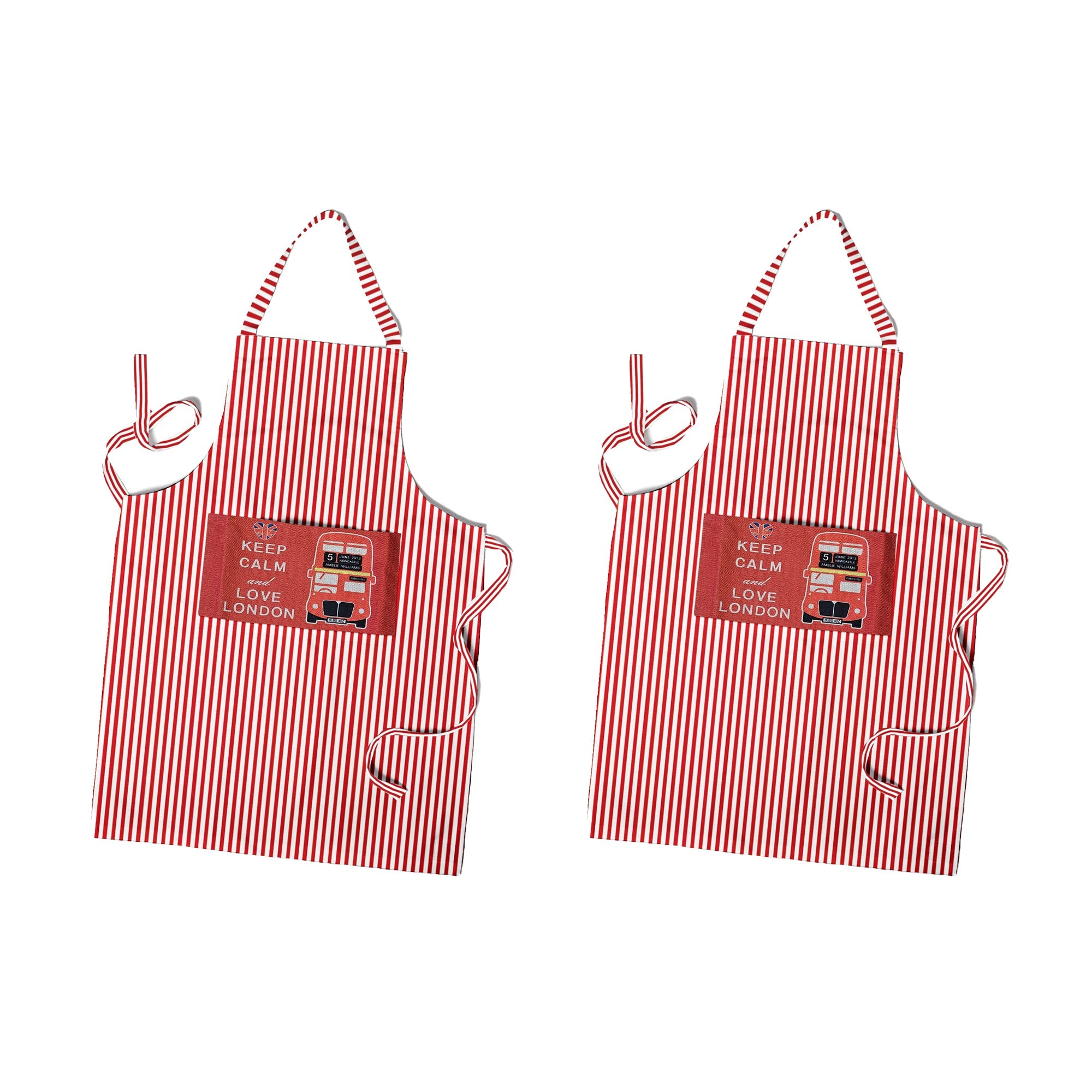 Customizable Bib Apron with Pocket for Cooking, Baking, Grilling, Crafts