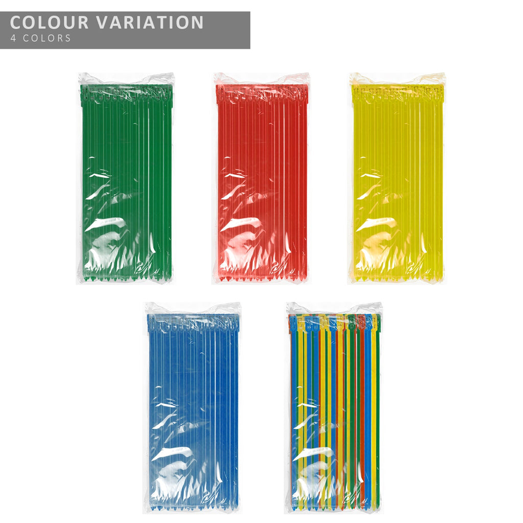 Heavy Duty Releasable Reusable Nylon Cable Zip Ties for Wire Management