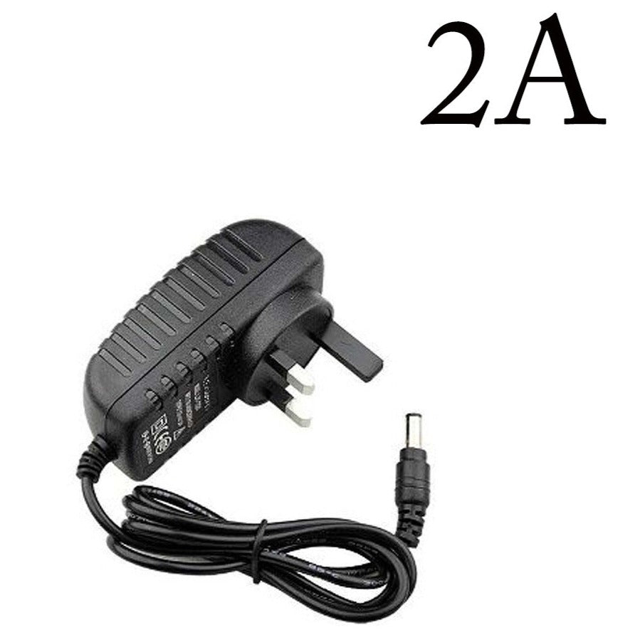 Universal AC to DC 12V UK Plug Power Adapter for LED Lights CCTV
