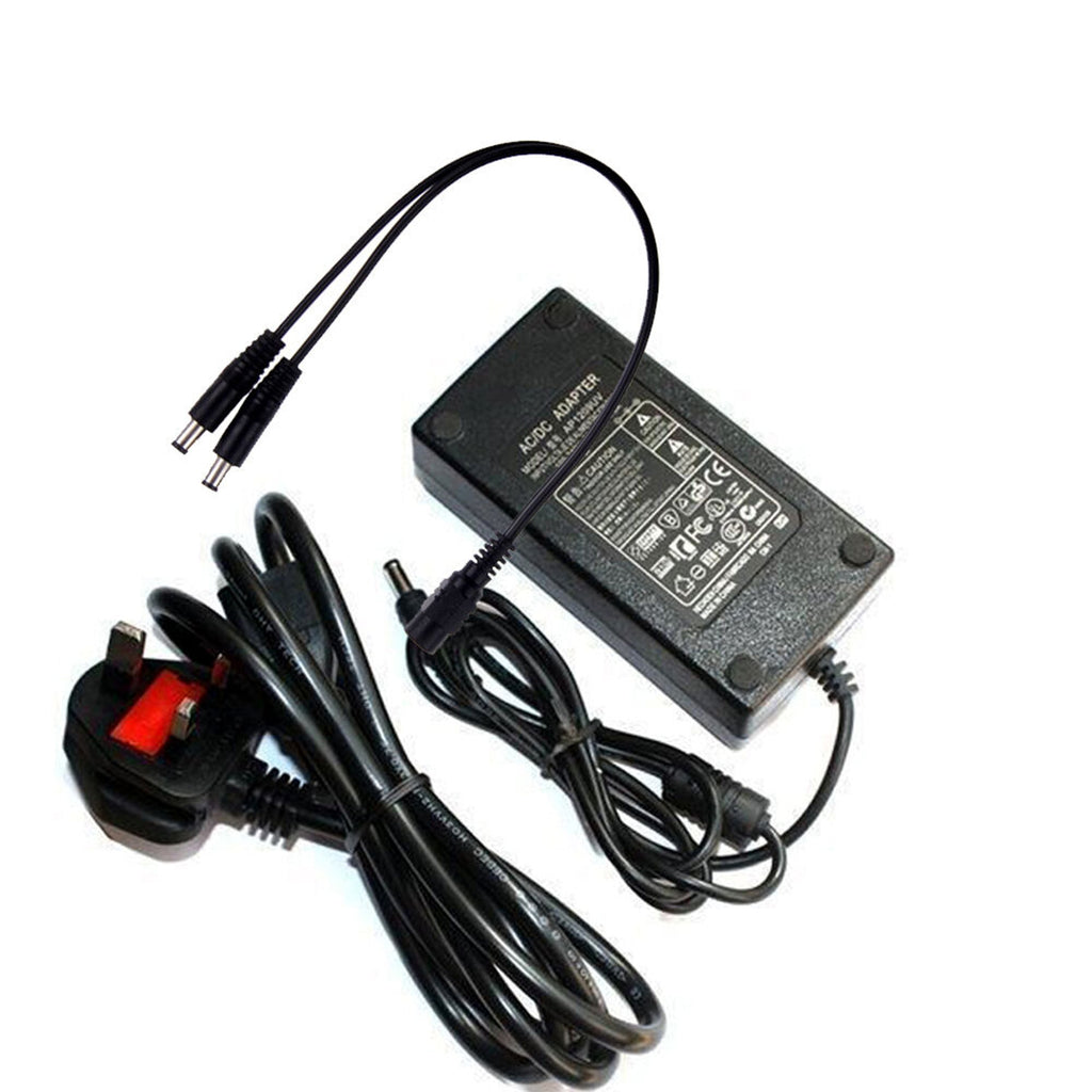 2/4/6/8 Way 12V 2/5A Splitter Cable Power Adapter ~6023