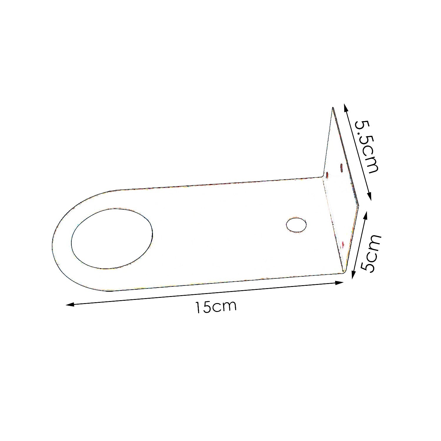 Universal E27 Socket Mounting Plate - Multi-Color Wall Ceiling Bracket Accessory