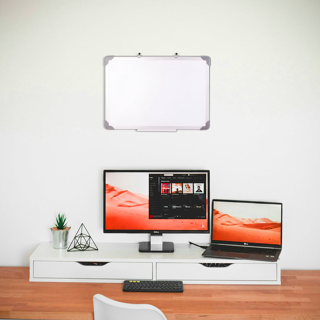 Magnetic Dry Erase Whiteboard for Home Office School with Aluminum Frame