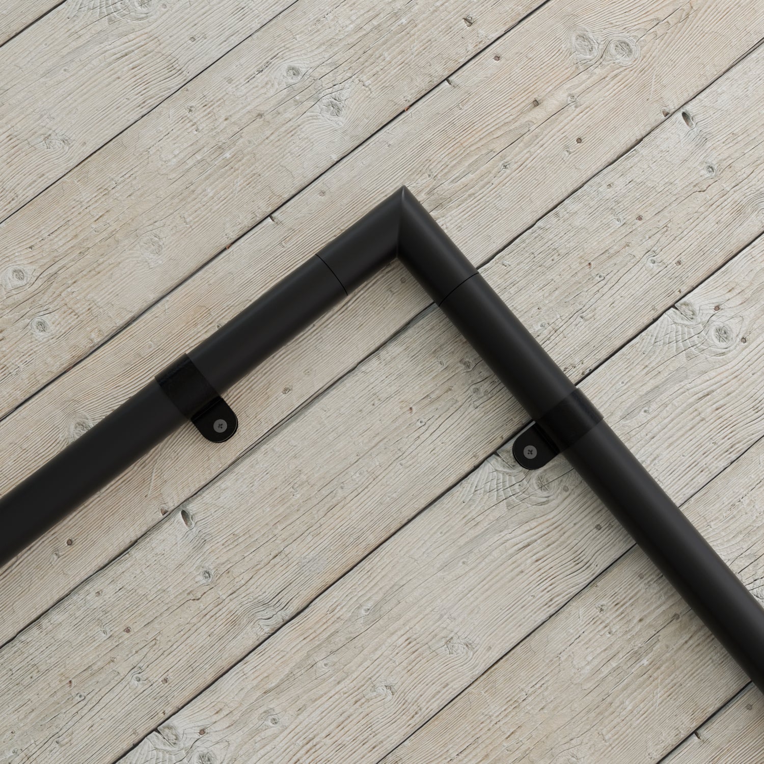 Black Plastic P Clips Clamp Fasteners for Cable Conduit ~ 5997