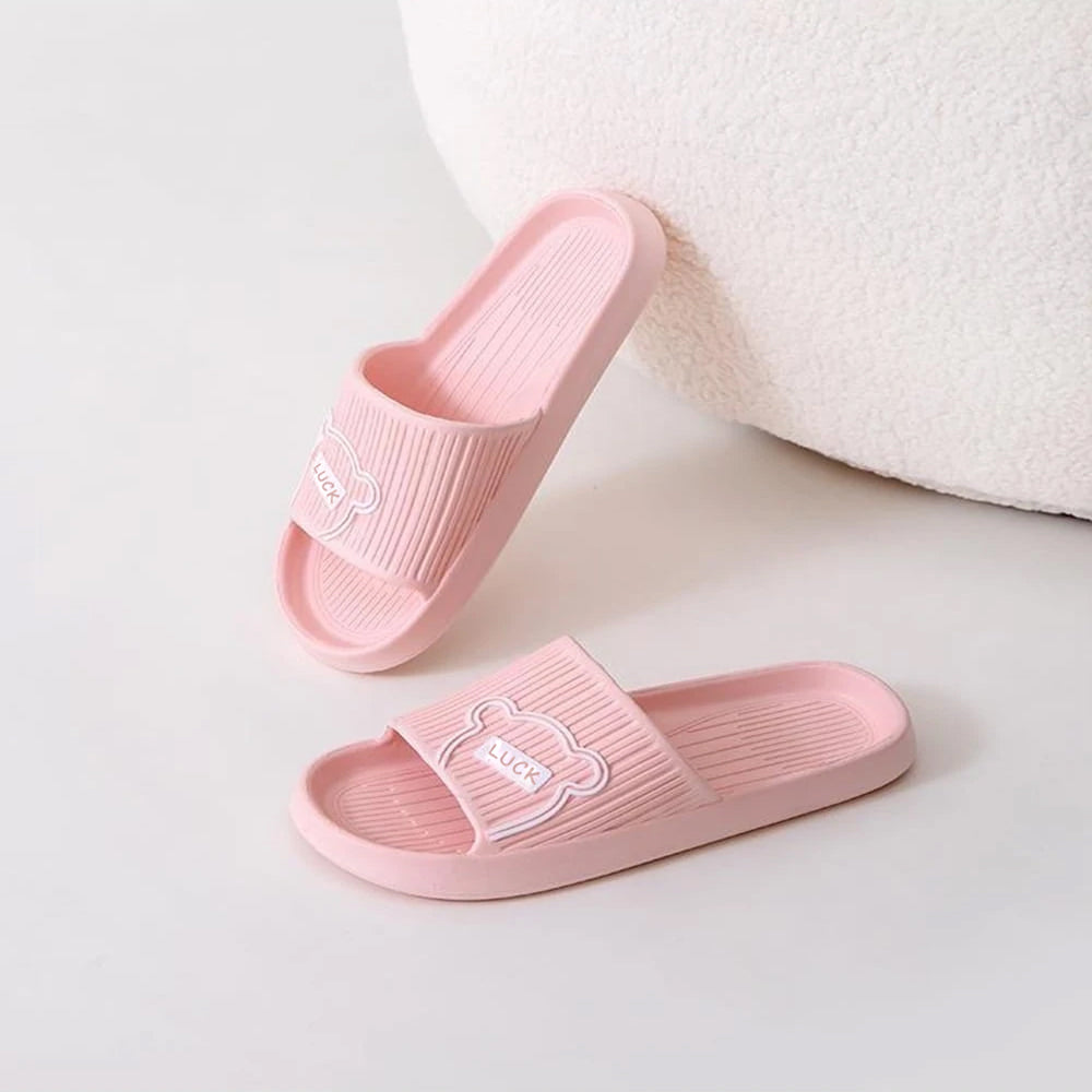 Comfortable Non-Slip EVA Cloud Slides for Bathroom & Home