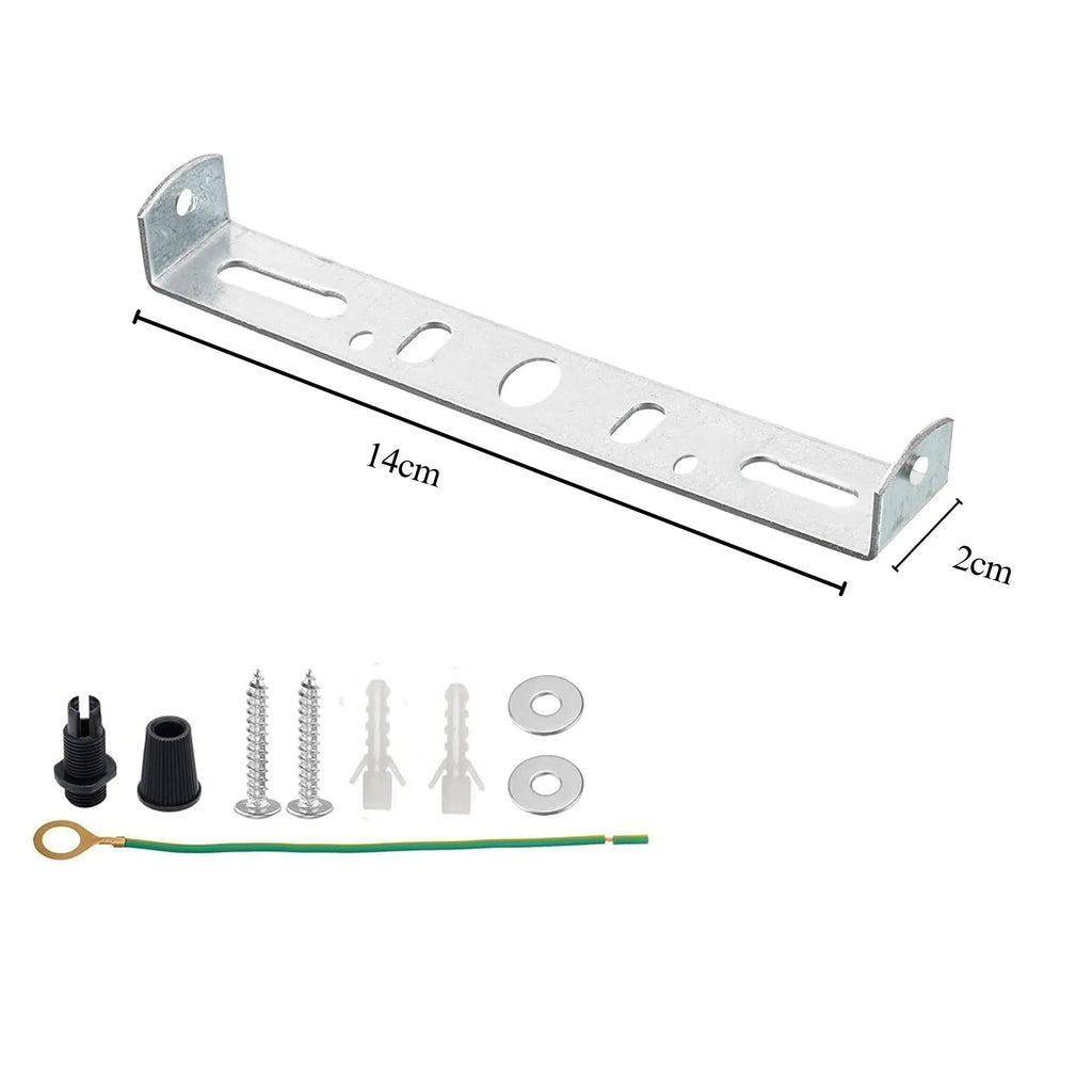 Durable 5.5-inch Ceiling Rose Side Fitting Bracket for Light Fixtures