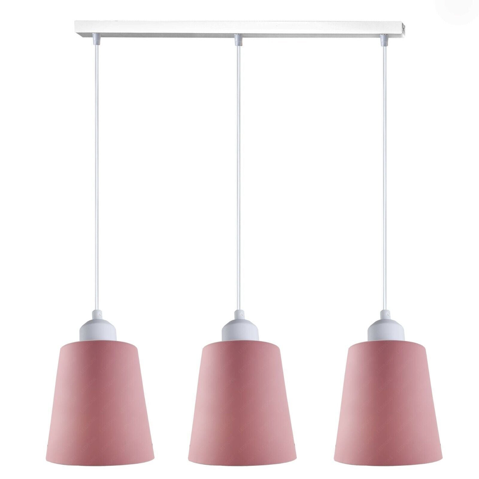 Chic 3-Way Retro Pendant Light Cluster with Adjustable E27 Shades