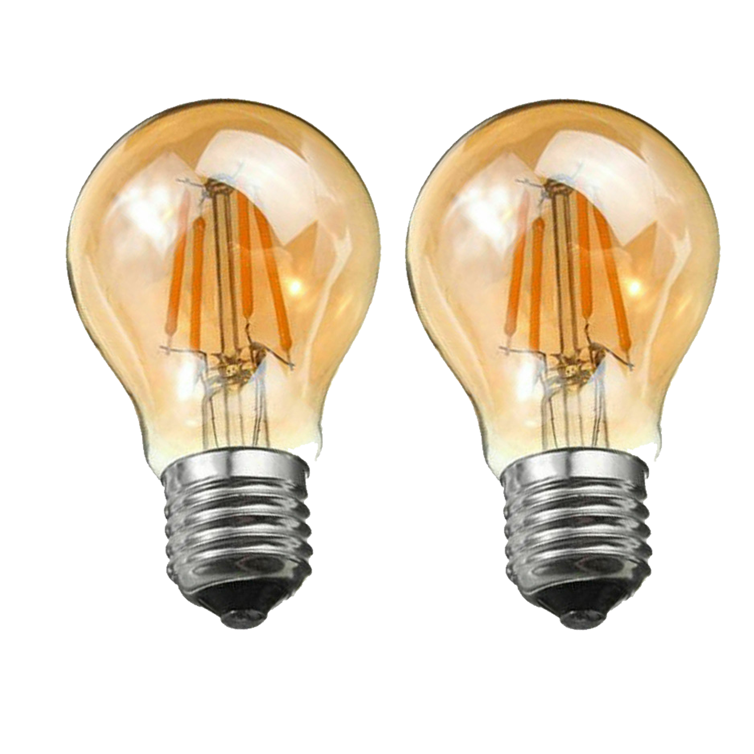 Energy-Saving Dimmable LED A60 E27 Filament Screw Globe Light Bulb