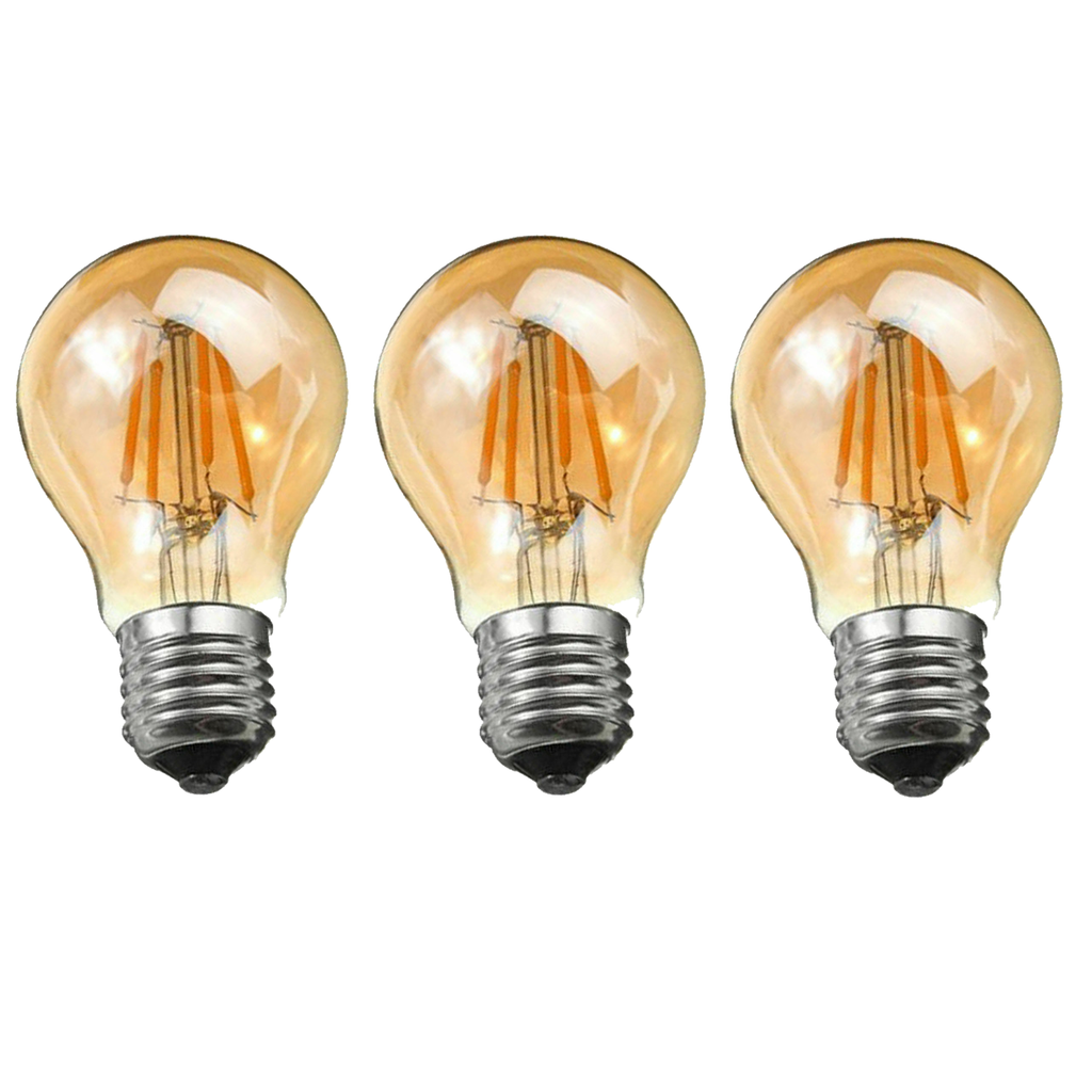 Energy-Saving Dimmable LED A60 E27 Filament Screw Globe Light Bulb
