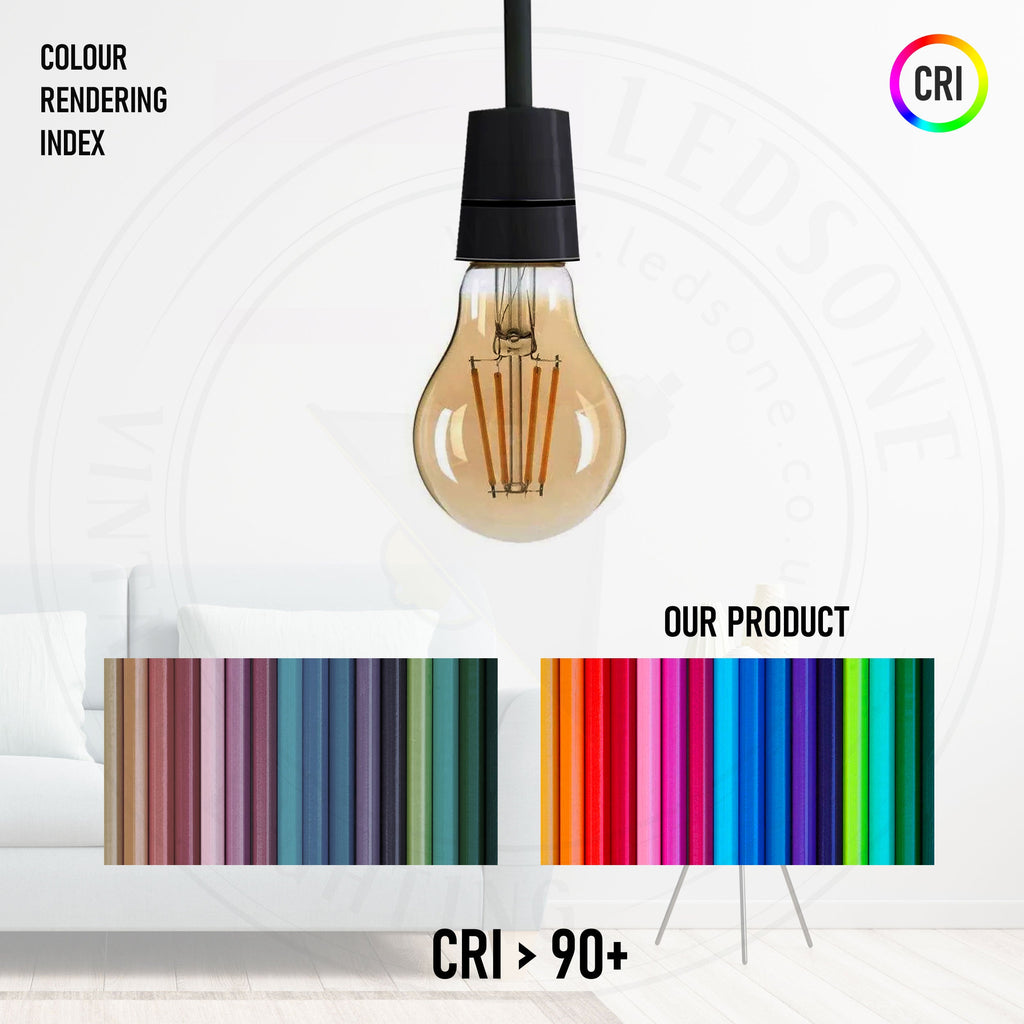 Energy-Saving Dimmable LED A60 E27 Filament Screw Globe Light Bulb