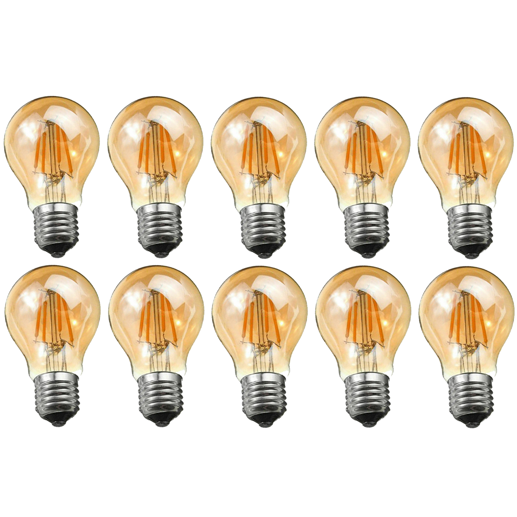 Energy-Saving Dimmable LED A60 E27 Filament Screw Globe Light Bulb