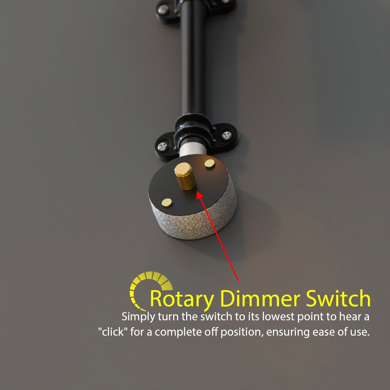 Industrial 20mm Conduit Pipe Angled Wall Lamp Light ~5694