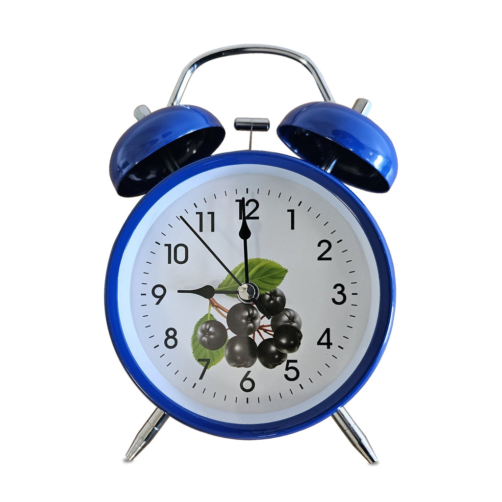 Classic Retro Twin Bell Loud Alarm Clock for Heavy Sleepers Bedside