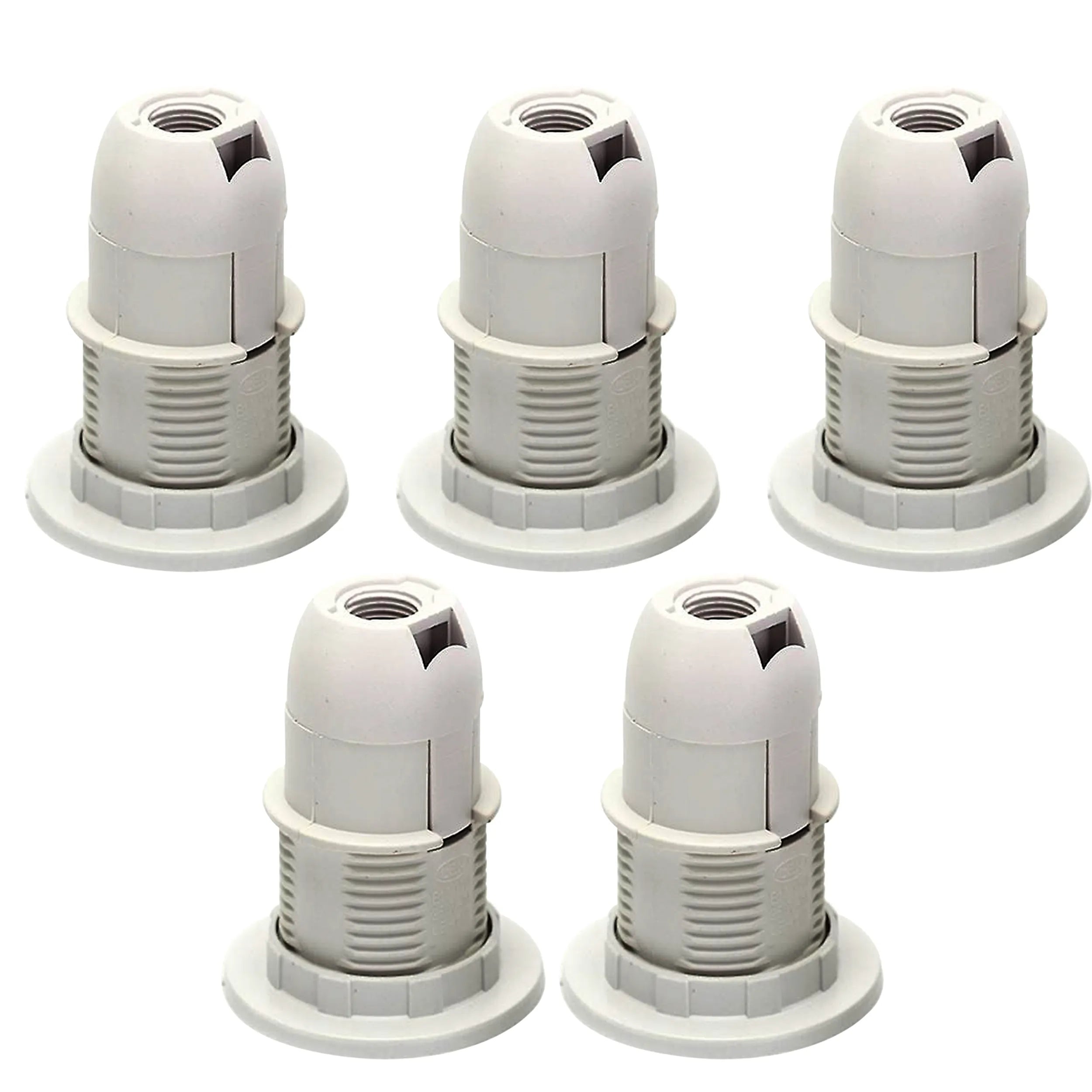 5 Pack E14 Small Edison Screw Bulb Socket Lamp Holders