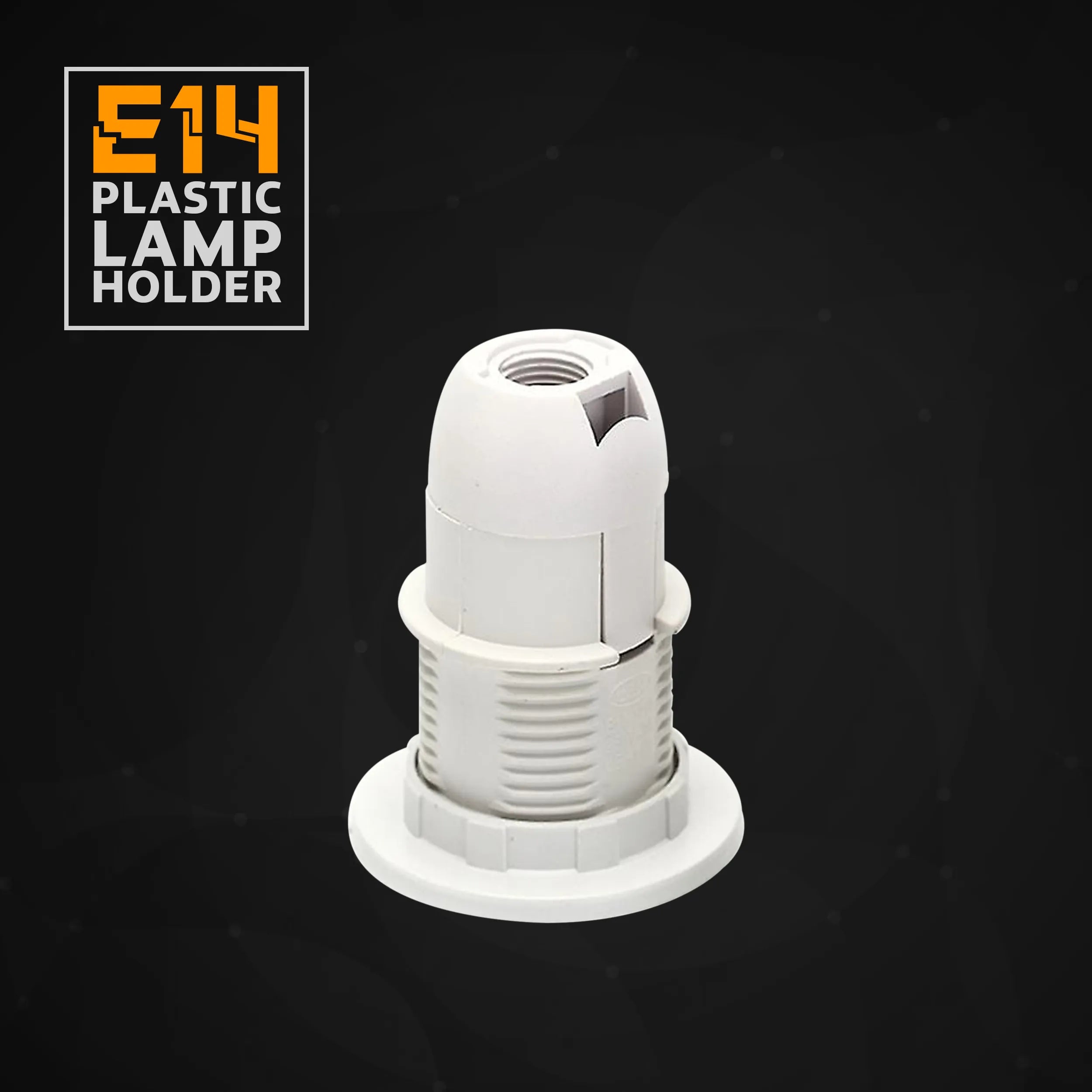 5 Pack E14 Small Edison Screw Bulb Socket Lamp Holders