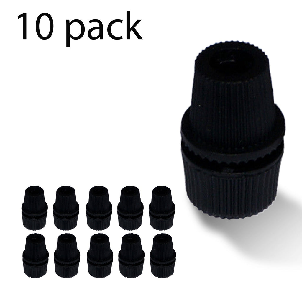 Flexible Plastic Cord Grip with 10mm Male Thread for E27 Lamp Wiring