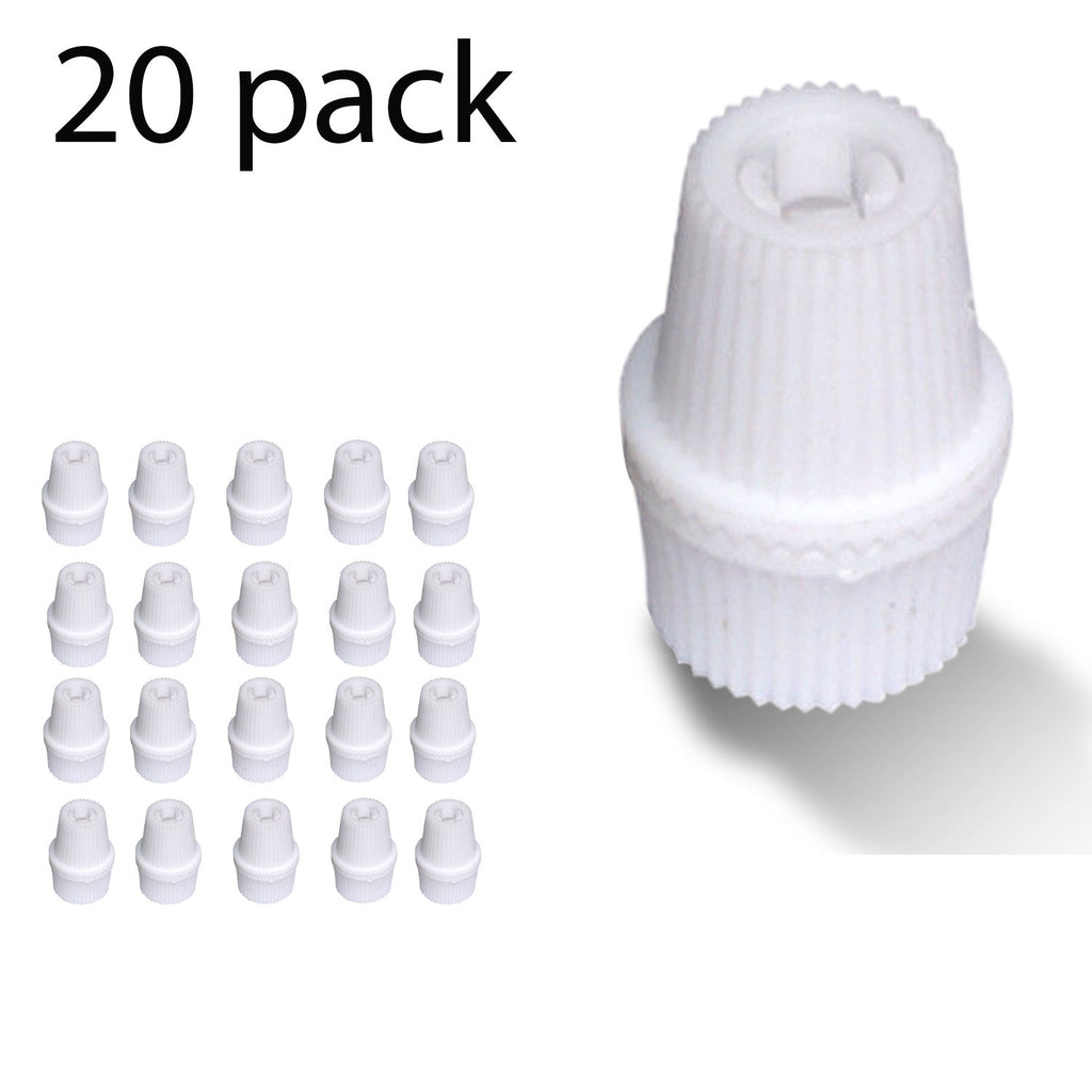 Flexible Plastic Cord Grip with 10mm Male Thread for E27 Lamp Wiring