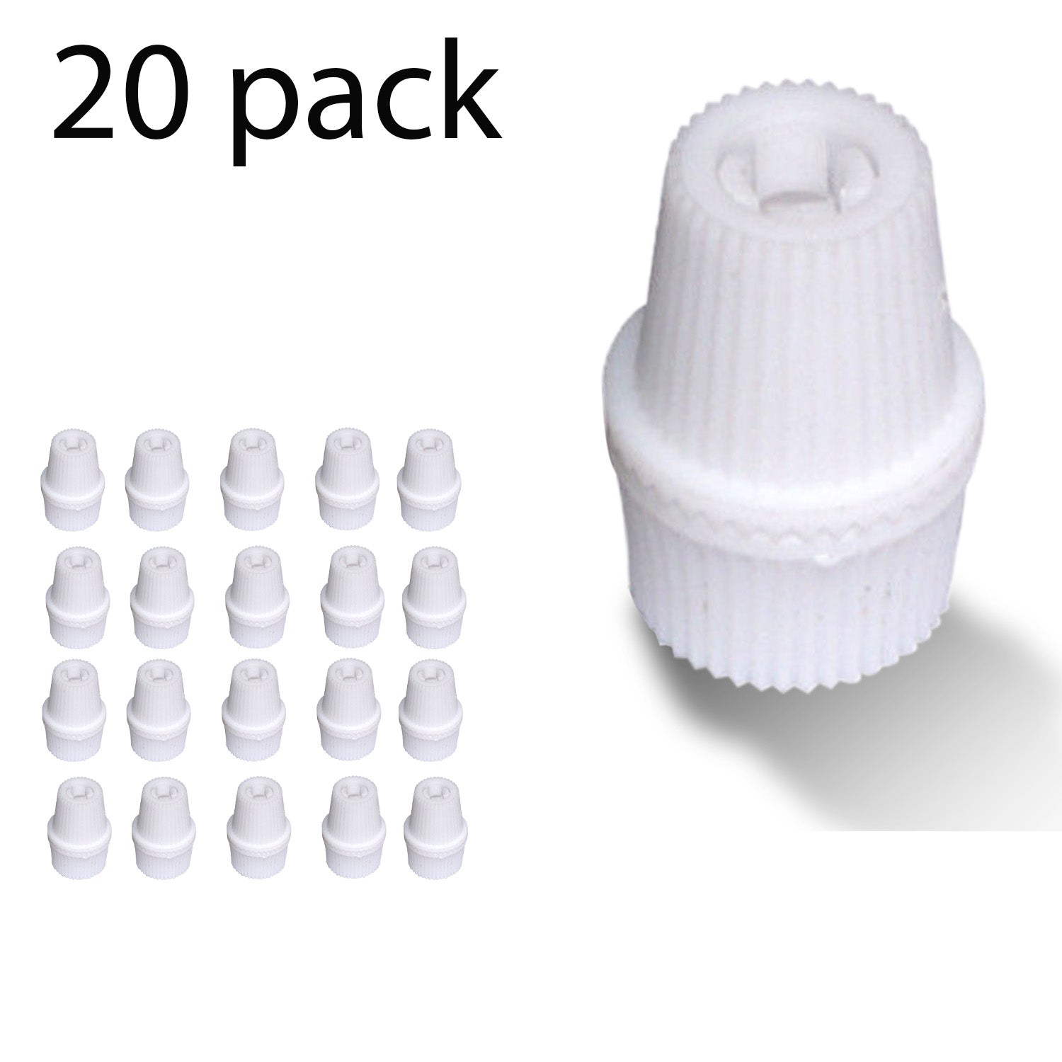 Flexible Plastic Cord Grip with 10mm Male Thread for E27 Lamp Wiring
