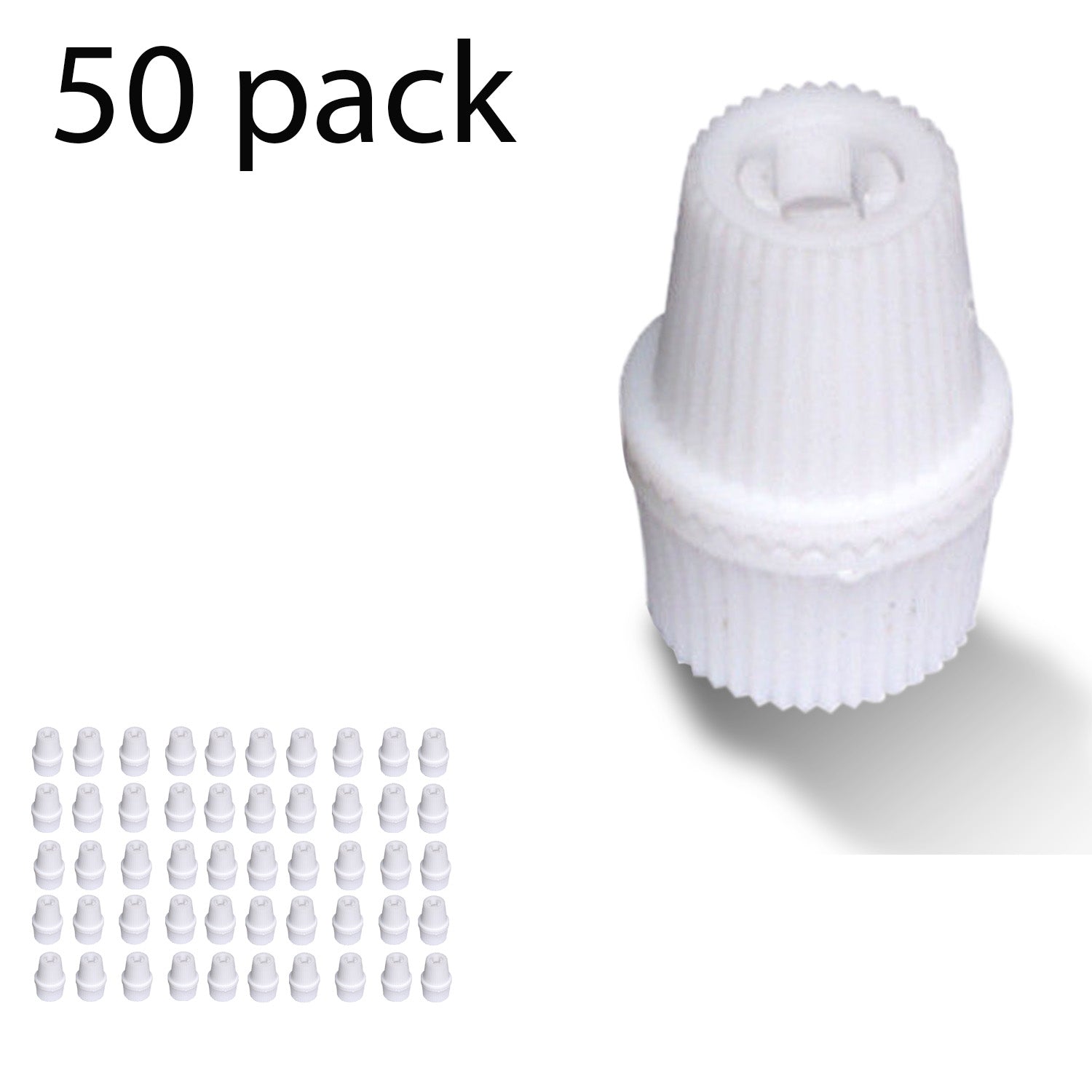 Flexible Plastic Cord Grip with 10mm Male Thread for E27 Lamp Wiring
