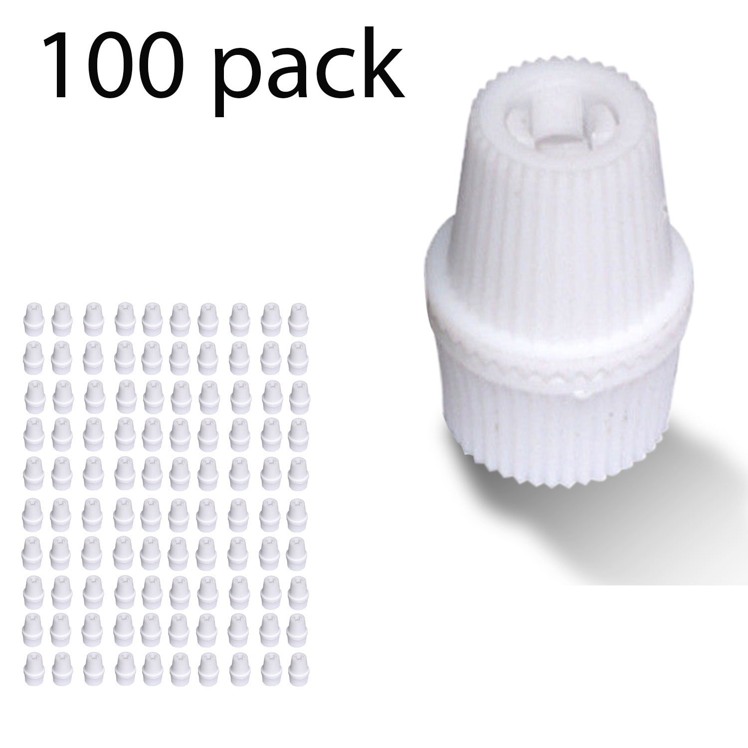 Flexible Plastic Cord Grip with 10mm Male Thread for E27 Lamp Wiring