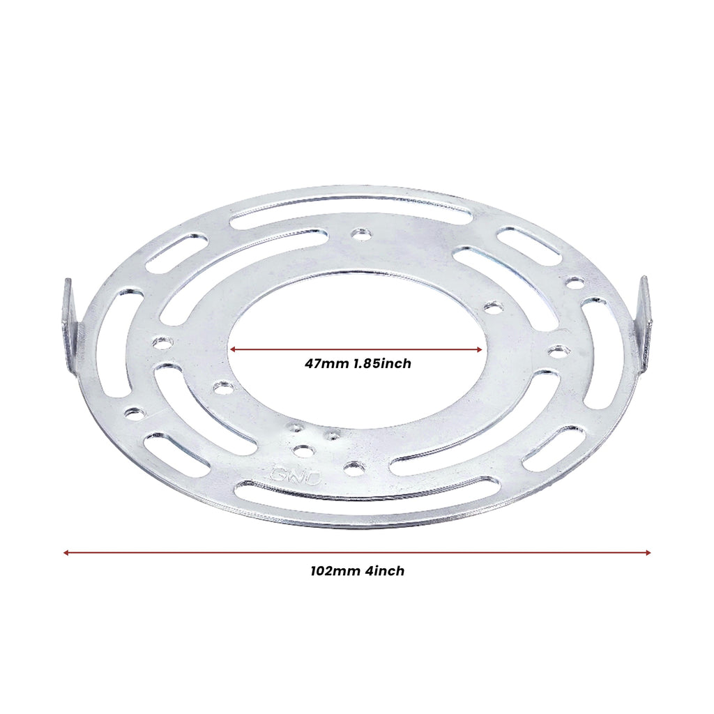 Universal Round Metal Ceiling Rose Mounting Bracket for Lamp Fixture Installation